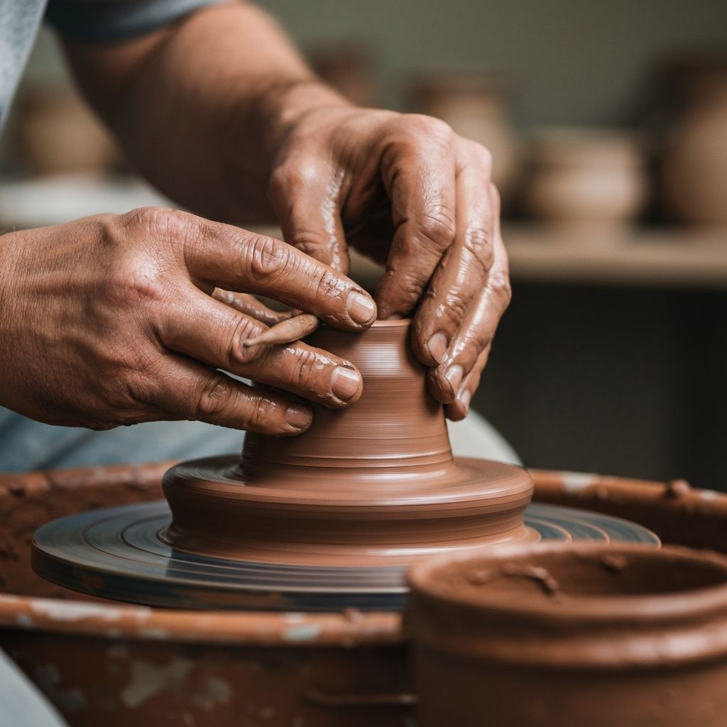 Artisan at work