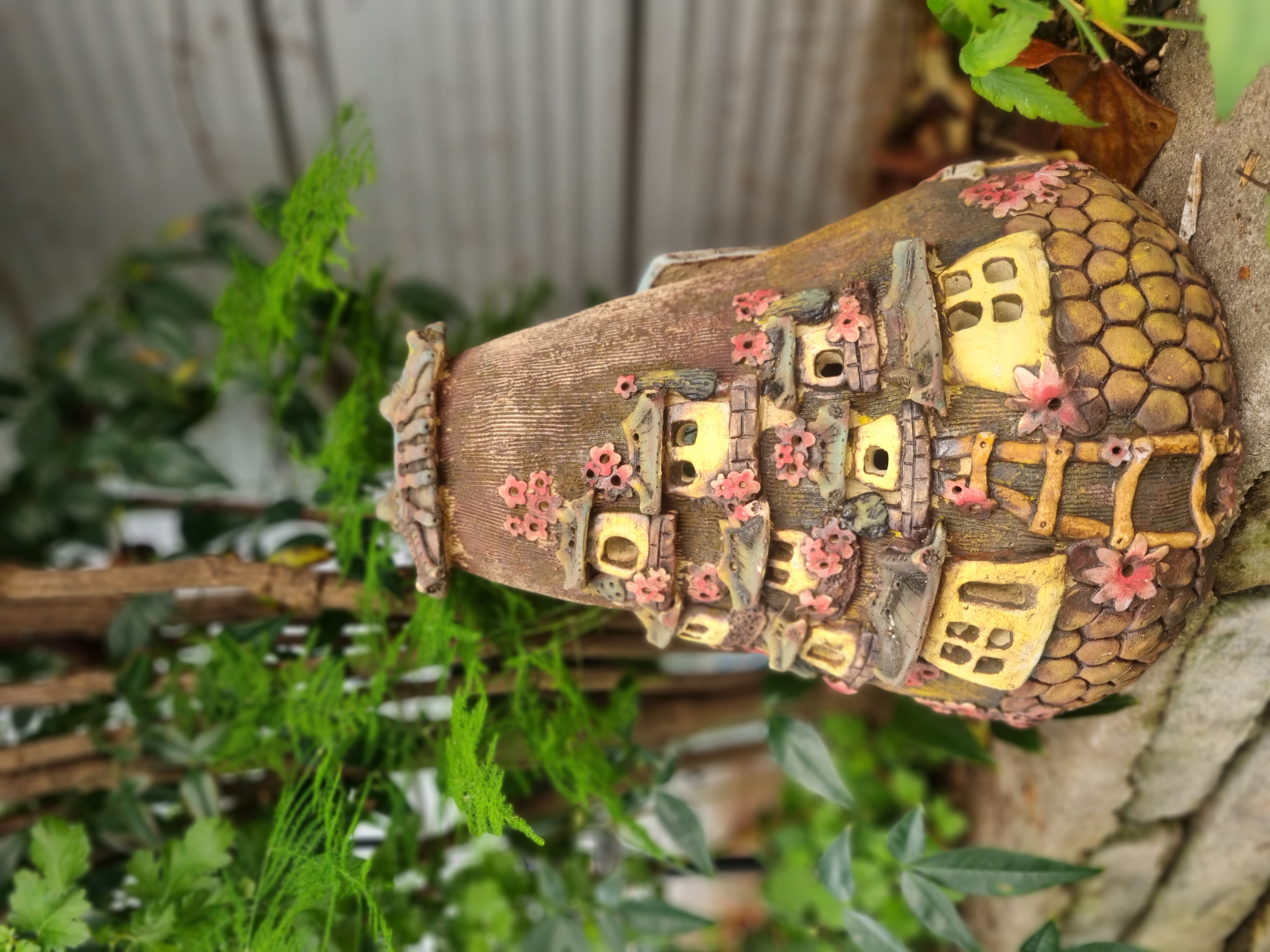 Flower tower ceramic