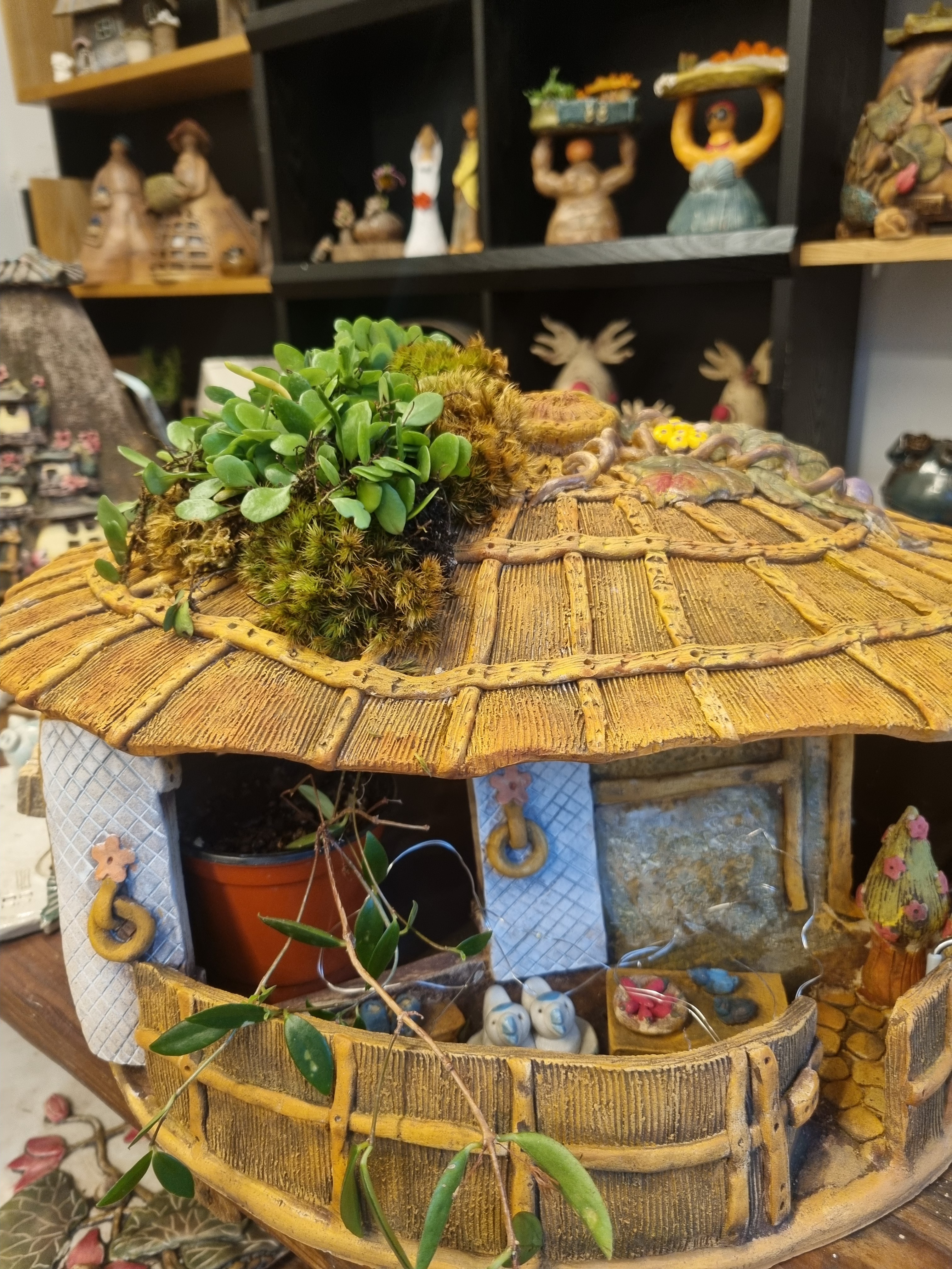 Traditional Korean house ceramic